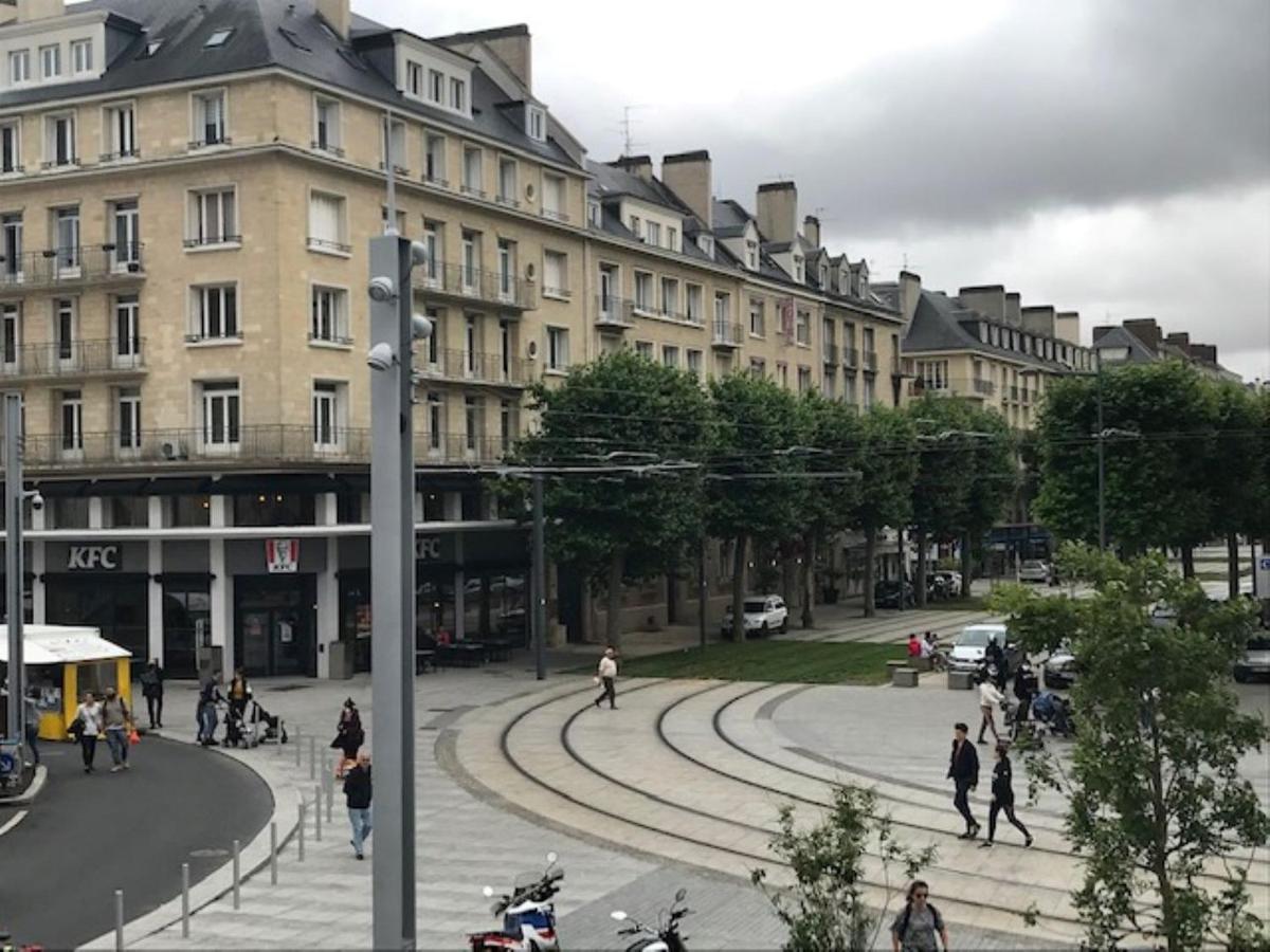 Logis Hotel Du Chateau Caen Kültér fotó