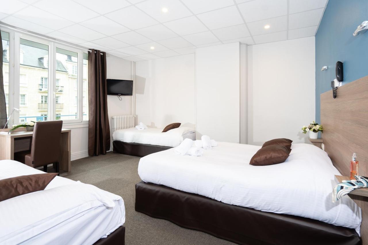 Logis Hotel Du Chateau Caen Kültér fotó