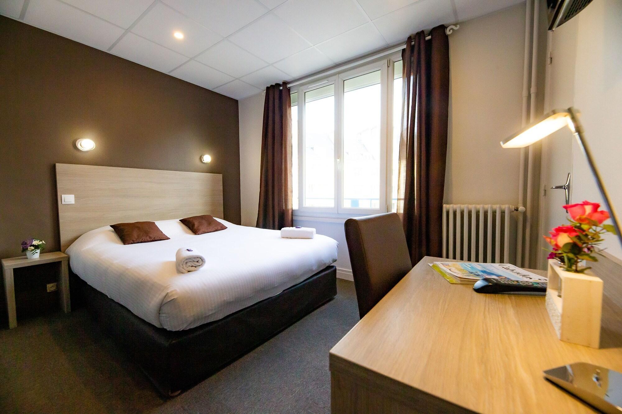 Logis Hotel Du Chateau Caen Kültér fotó
