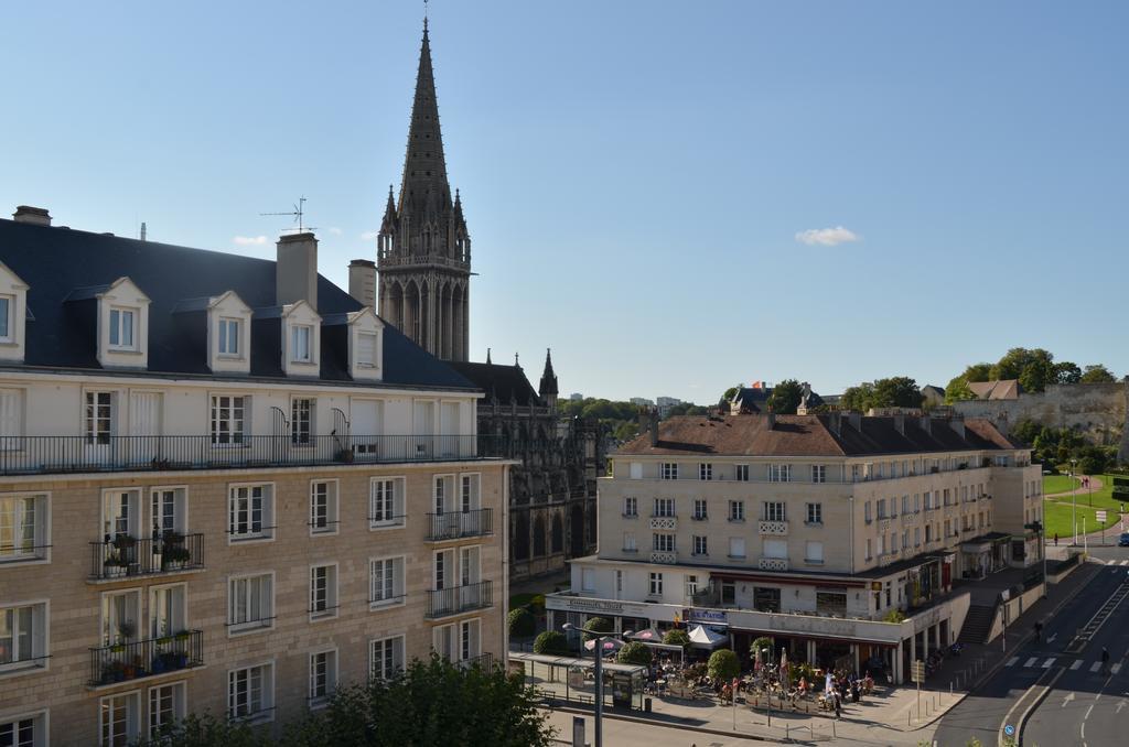 Logis Hotel Du Chateau Caen Kültér fotó
