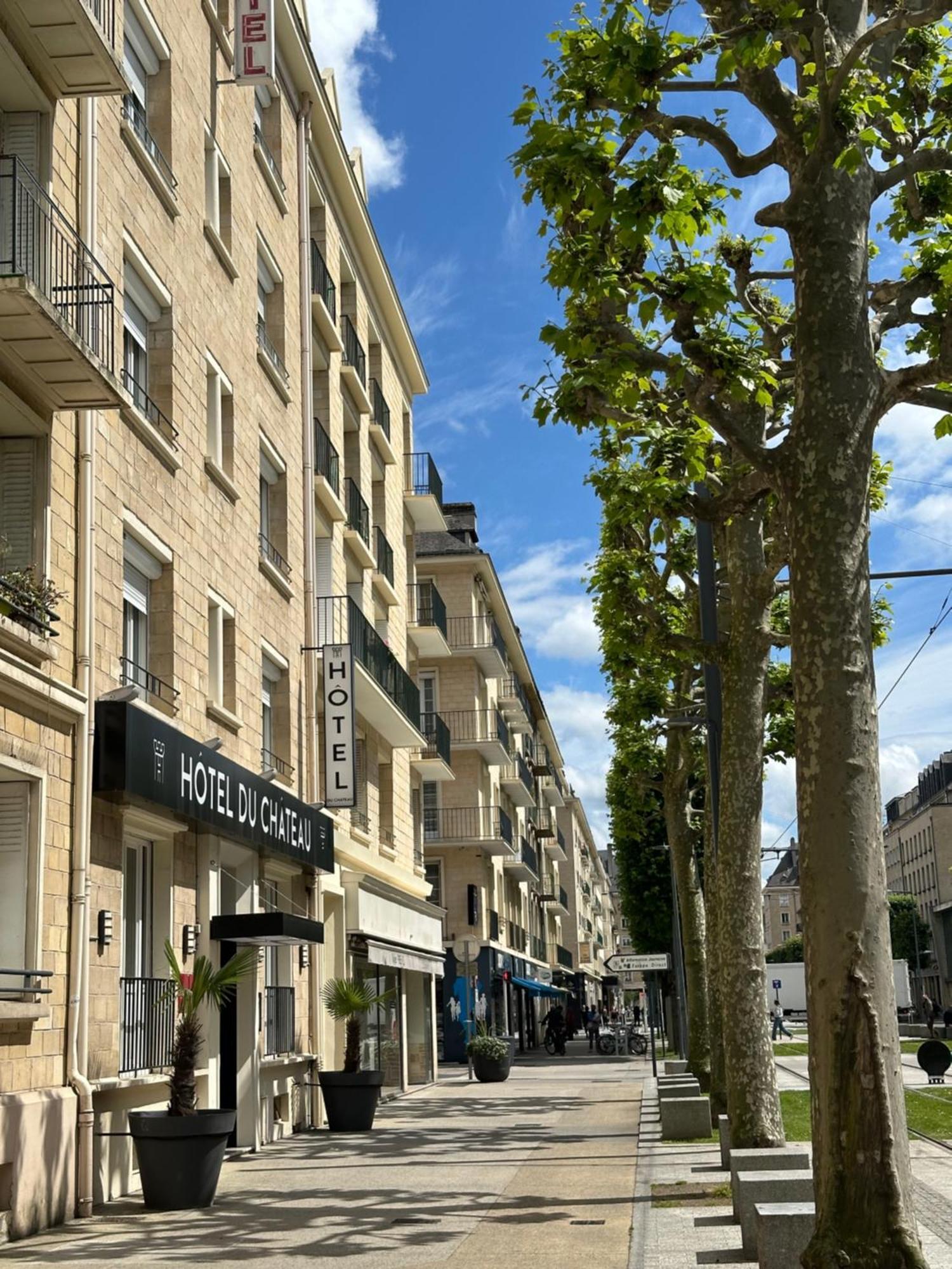 Logis Hotel Du Chateau Caen Kültér fotó