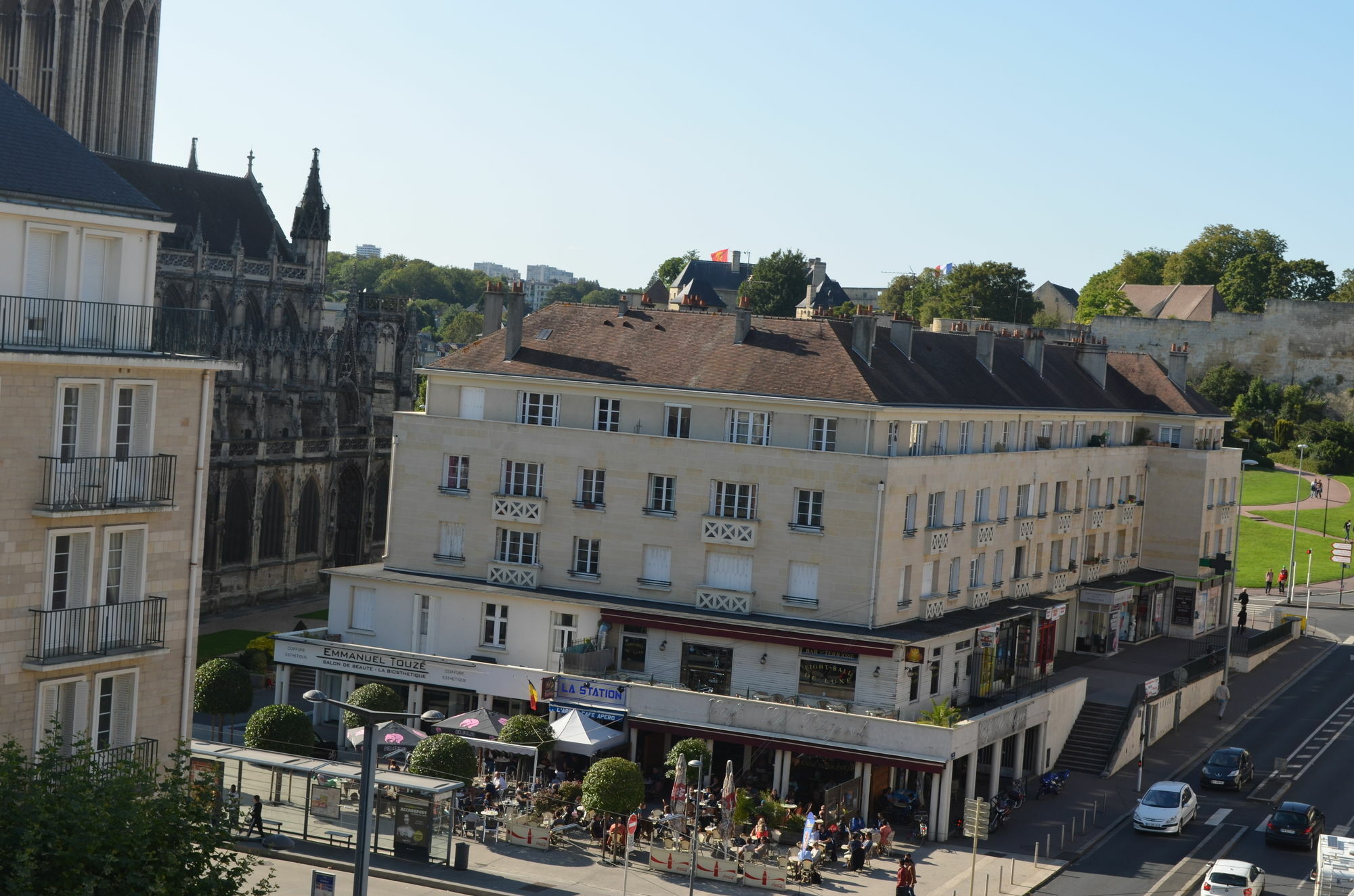 Logis Hotel Du Chateau Caen Kültér fotó